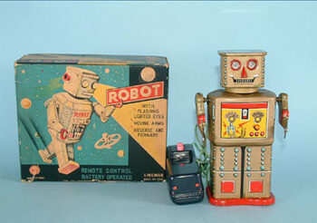 Line Mar Robot (A.K.A. Golden Robot)