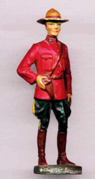 Elastolin Royal Mounted Police Figure