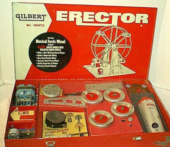 A.C. Gilbert Erector Set Musical Ferris Wheel No. 10072    ¶
