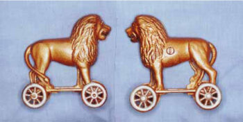 A. C. Williams Lion on Wheels Bank