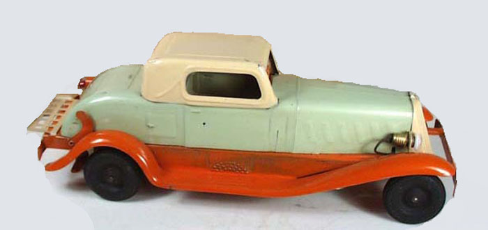 Girard Deluxe Coupe Car - Antique Toys Library