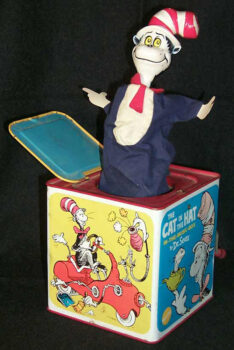 Mattel Dr. Seuss Cat-in-the-Hat Jack in the Box