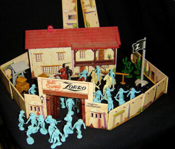 Marx Zorro Playset