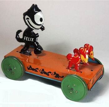 Nifty Felix The Cat Chases Mice