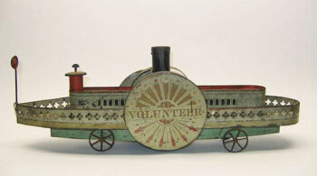 Volunteer Paddle Wheel Toy Boat  ¶