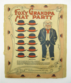 Selchow and Righter Foxy Grandpa Hat Party Game