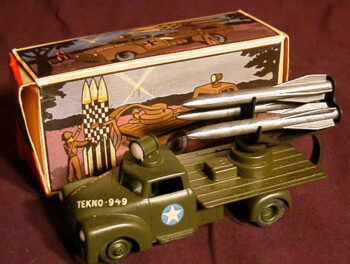 Tekno Army Truck Rocket No. 949