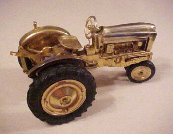 Hubley 961 Ford Tractor 25th Anniversary Gold