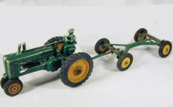 Slik Lincoln Moline Tractor With Trailer