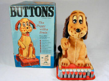 Marx Buttons Puppy with a Brain