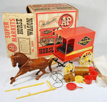 Marx A & P Tea Co. Horse and Wagon