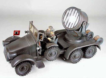 Hausser Search Light Military Truck with Soldiers