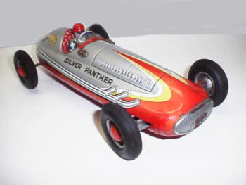 Marusan Race Car Silver Panther Toy