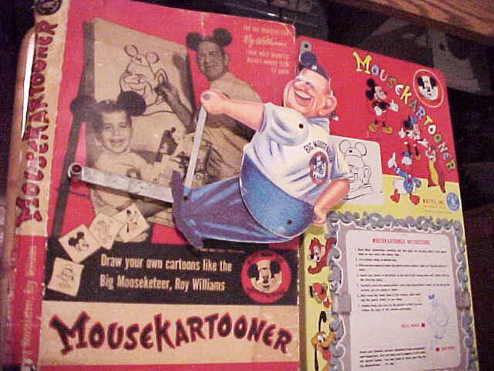 Mattel Roy Williams Mickey Mouse Club Mousekartooner Tracing Toy ...