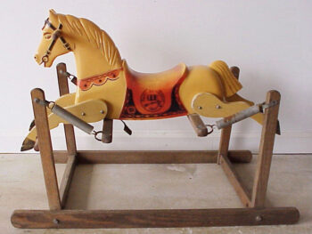 Rich Toys Davy Crockett Rocking Horse     1