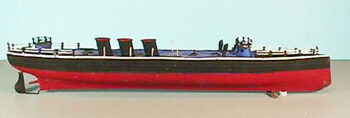 Carette Torpedo Boat Tin 1900 German