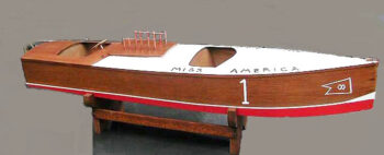 Chris Smith Miss America Toy Race Boat With Motor