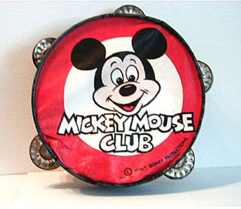 Mickey Mouse Club Tamborine