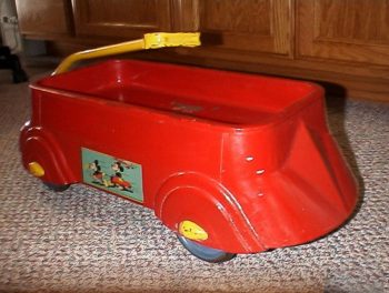 Dayton Toy Mickey Mouse Streamline Wagon