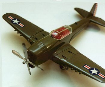 Hubley P-40 Military Airplane
