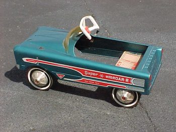 AMF Super Pedal Car with Roaring Motor 1965
