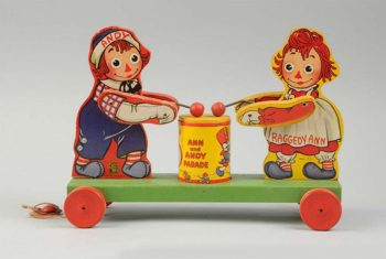 Fisher Price Raggedy Ann & Andy Pull Toy