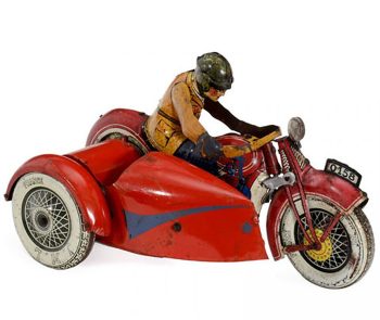JML Jouet Magnin de Lyon Motorcycle with Sidecar