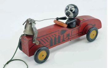 Gong Bell Mfg. Co. Trix Car Pull Toy
