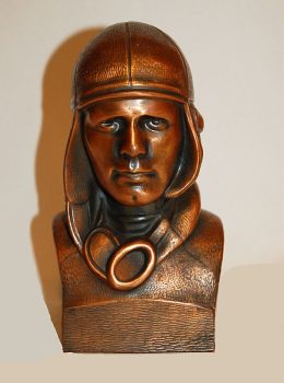 A.C. Rehberger Lindberg with Goggles Still Bank