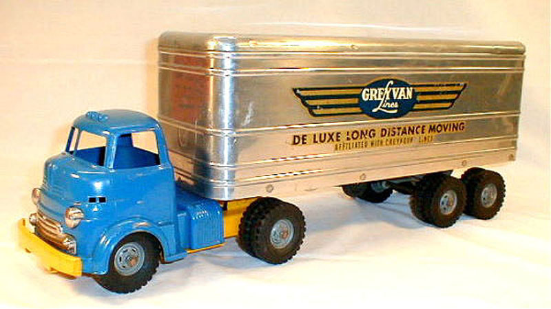 Wyandotte Grey Van Lines Semi Truck