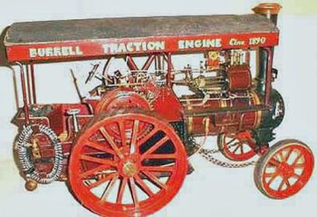 Bonds Burrell Traction Engine Live Steam 1 1/2″ scale