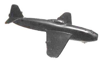 Cruver Russian YAK-15 Spotter ID Model  Airplane
