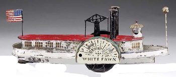 Hull & Stafford White Fawn Paddle Wheel