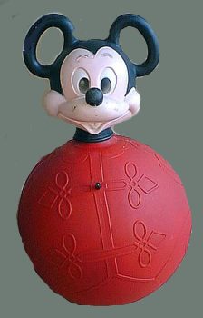 Sun Rubber Mickey Mouse Hoppety Toy