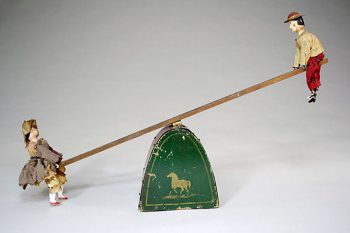 Ives, Blakeslee & Co. Seesaw Toy