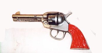 Kilgore Roy Rogers Big Horn Cap Gun Toy