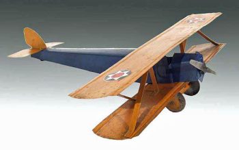 Cor-Cor Bi-Wing Toy Airplane