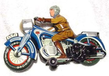 Arnold Motorcycle Tin Windup