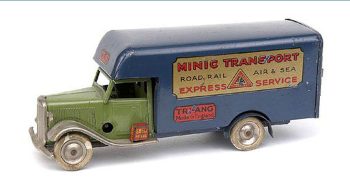 Tri-ang Minic Luton Transport Van No. 24M
