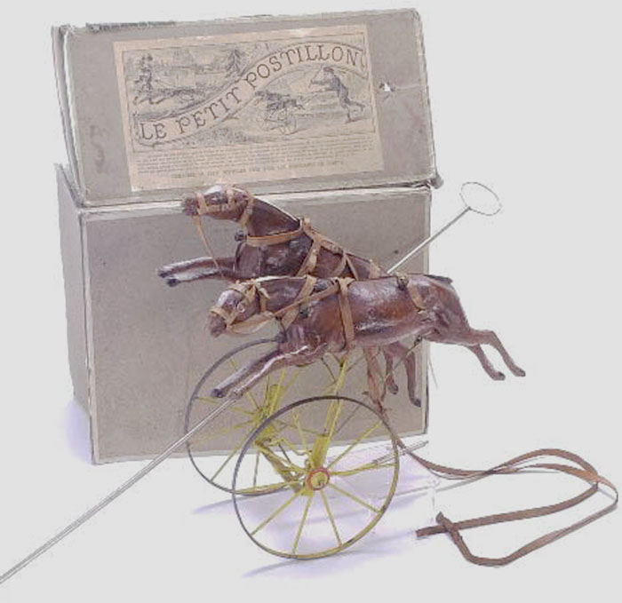 French Horse Toy Le Petit Postillion