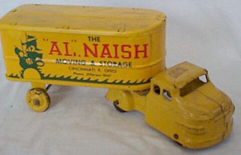 Wyandotte A L. Naish Moving Tractor & Trailer
