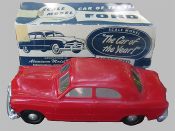 ATM Aluminum Model Toys 1949 Ford 4 Door Sedan