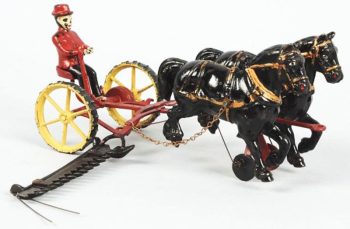 Wilkins Horse Drawn Hay Cutter Toy