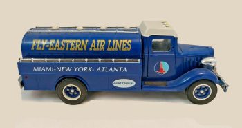 Marx Fly Eastern Airlines Aviation Fuel Truck Bank
