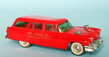 AMT Aluminum Model Toys 1956 Ford Country Sedan Station Wagon Ambulance Promo Car