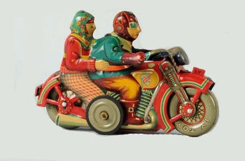 I. Y. Metal Toys Romance Motorcycle