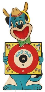 Transogram Co. Huckleberry Hound Carnival Ring Toss Game