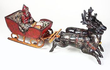 Kaiser & Rex Santa Sleigh & Reindeer