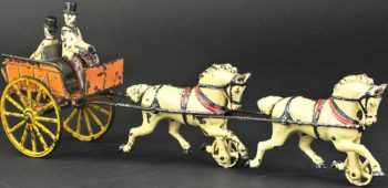 Harris Back-To-Back Tadem Horse Cart