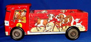 Gong Bell Cattle Truck Toy